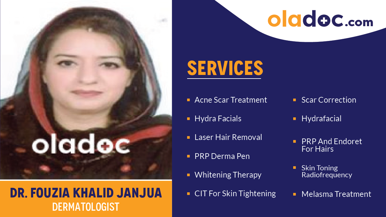 Services provided by Dr.Fouzia Khalid Janjua
